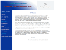 Tablet Screenshot of cpccap.org